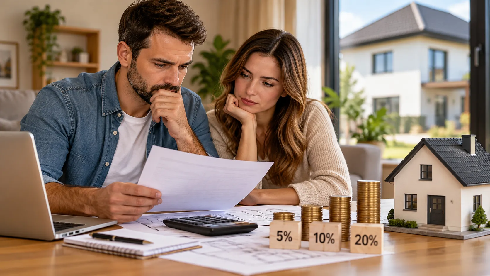 Pár plánuje vlastné zdroje a financovanie hypotéky